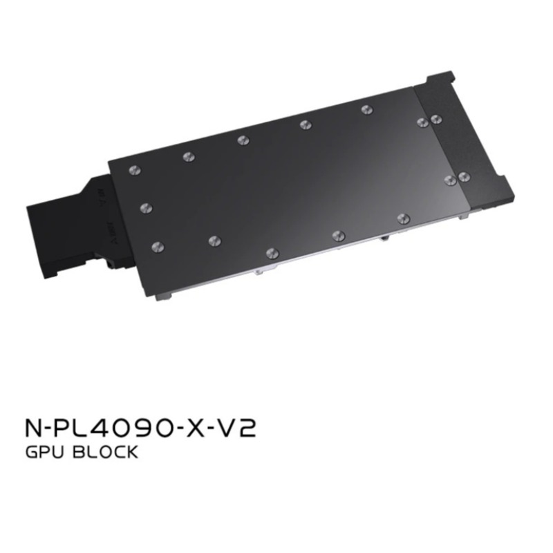 N-PL4090-X-V2 บล็อกน้ำ GPU โคร - Rtx 4090 Water Block บทวิจารณ์และราคา