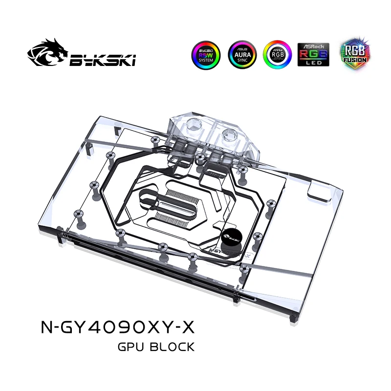 บล็อกน้ำ Bykski สำหรับการ์ดจอ  - Rtx 4090 Water Block บทวิจารณ์และราคา