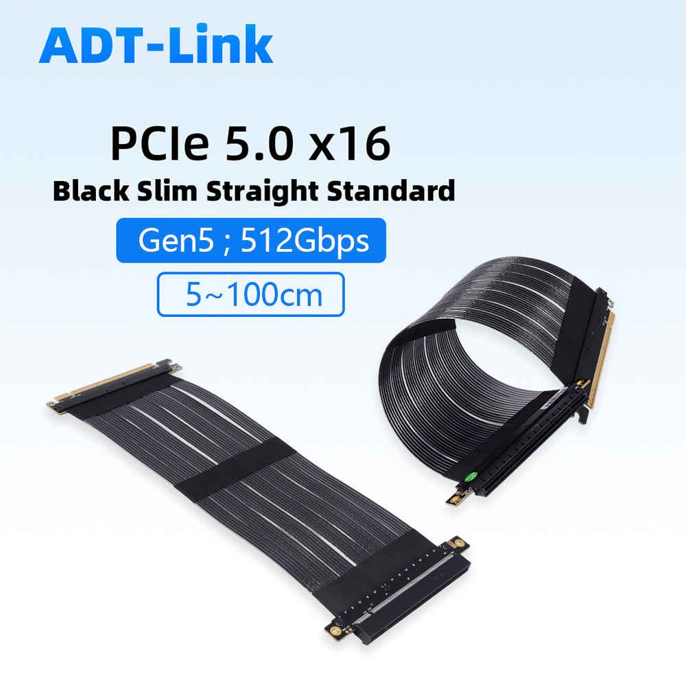 ADT-Link PCIe 5.0 X16 กราฟิกกา - Pcie 5.0 Gpu Riser Cable บทวิจารณ์และราคา