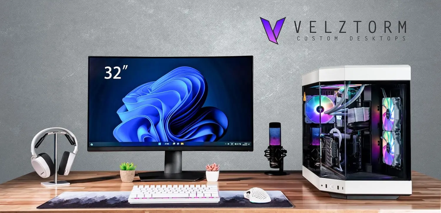 Velztorm White Praetix คอมพิวเ - Rtx 5090 32Gb บทวิจารณ์และราคา
