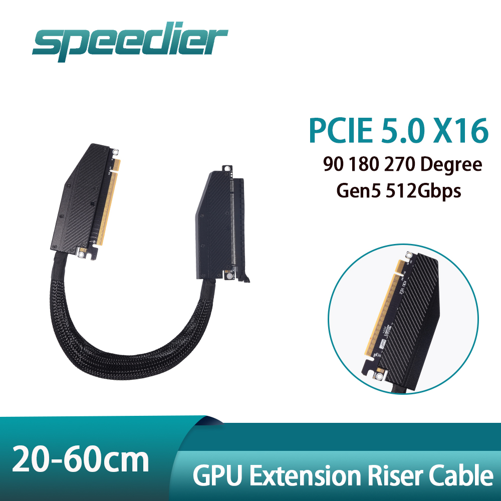 สายต่อขยาย GPU PCIE 5.0 X16 แบ - Pcie 5.0 Gpu Riser Cable บทวิจารณ์และราคา
